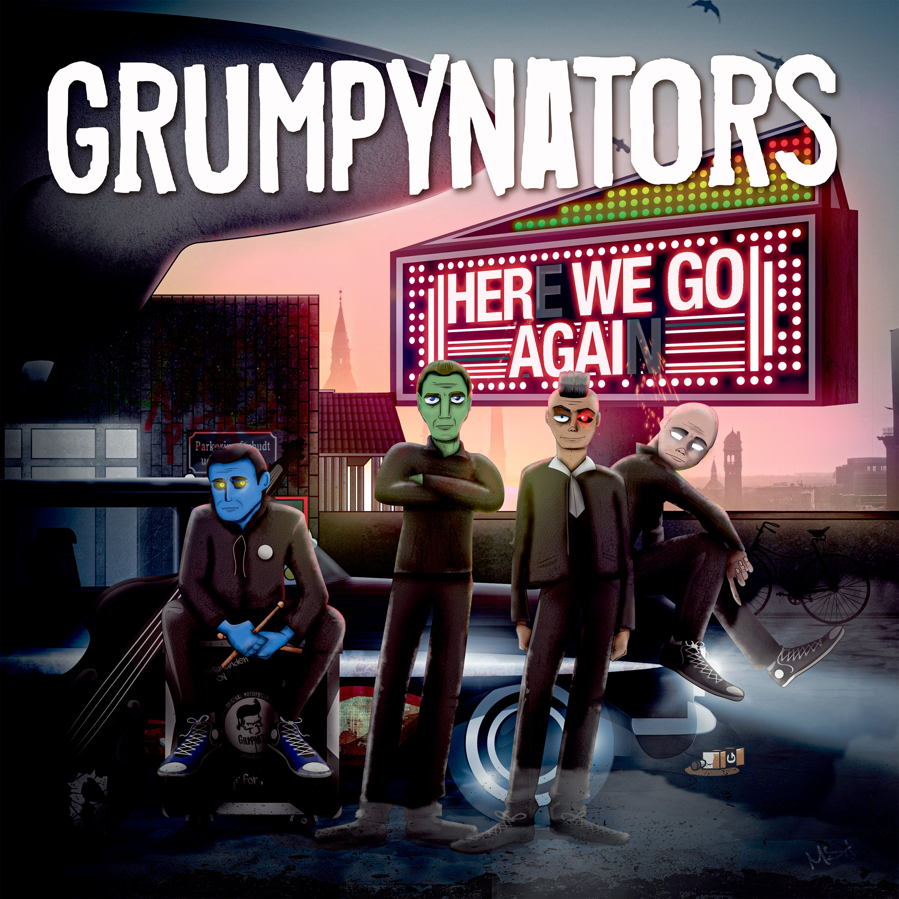Grumpynators CD - Here We Go Again